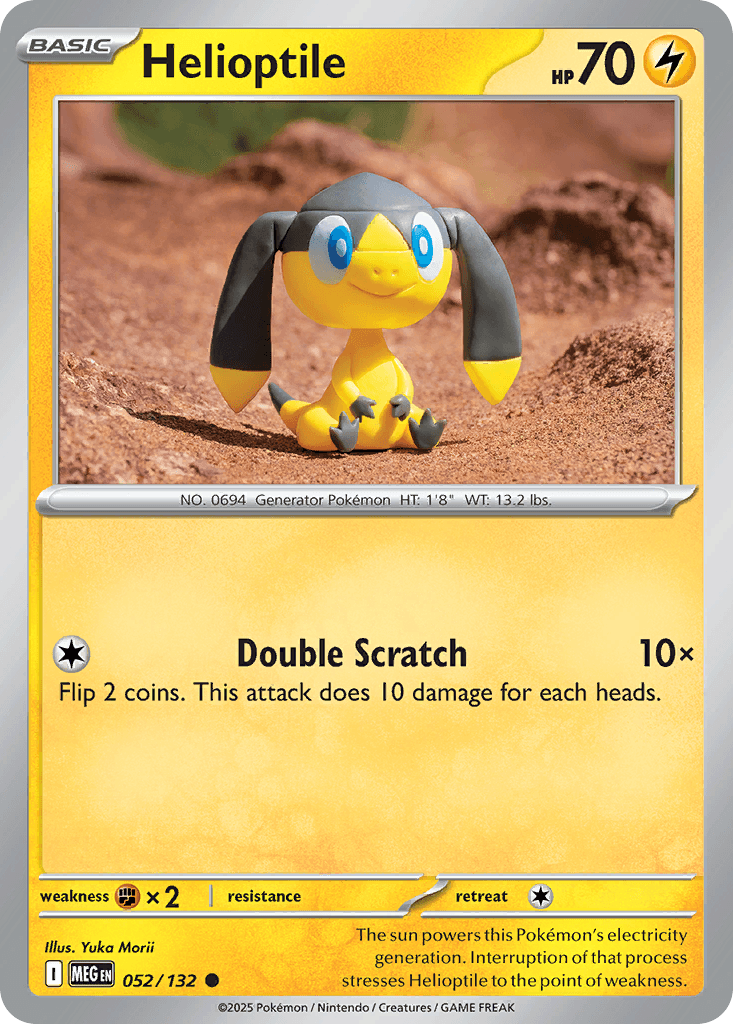 Helioptile - 052/132