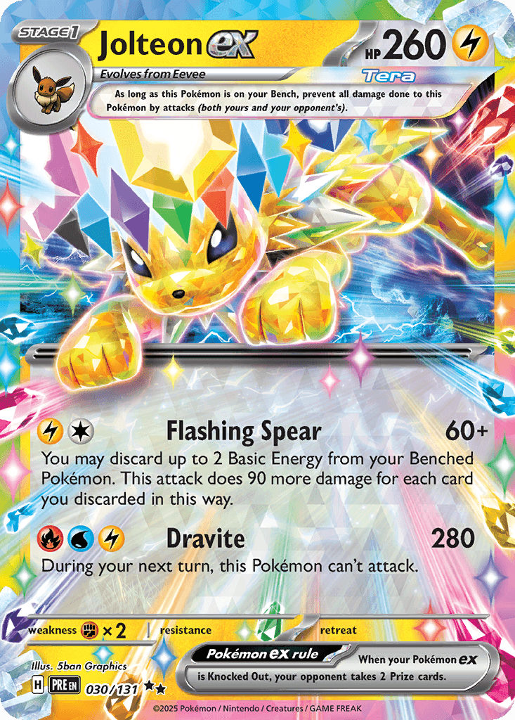 Jolteon ex - 030/131